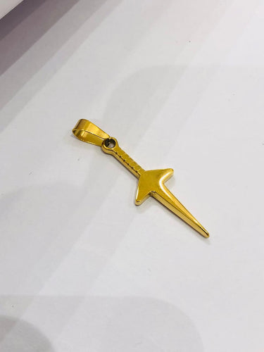 Golden Sword Pendant